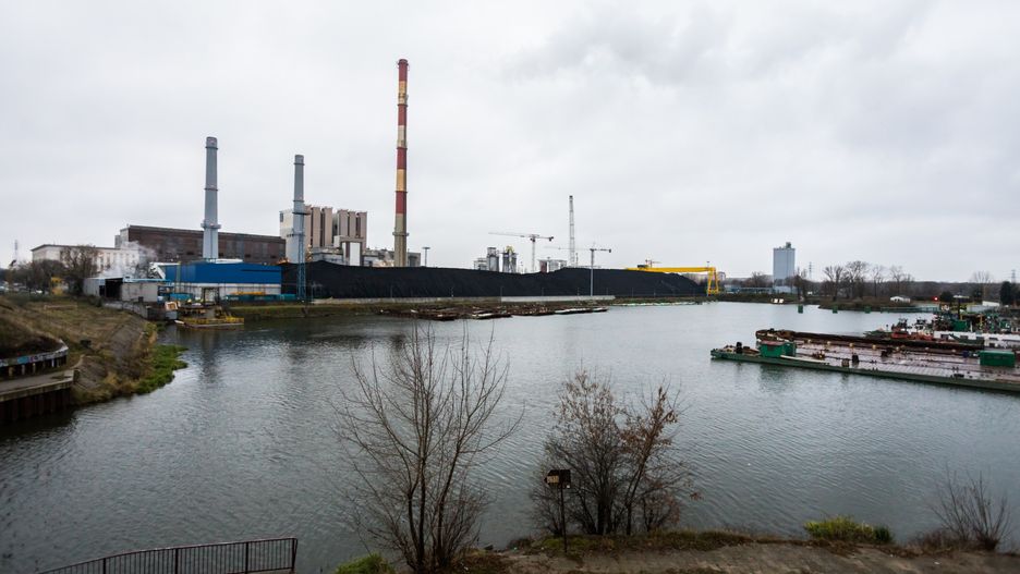 Warszawa. Elektrociepłownia na Żeraniu