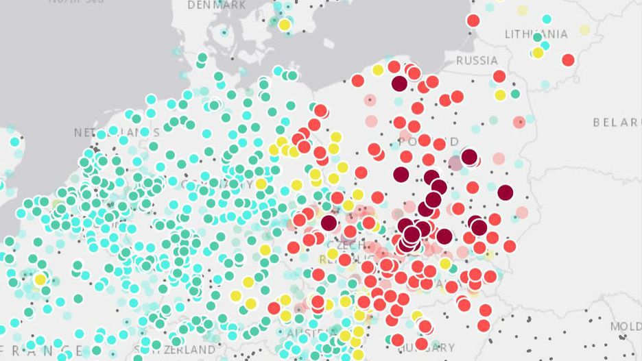 Nie wychodzić z domów, nie wietrzyć. Smog wystąpił dziś w całej Polsce.