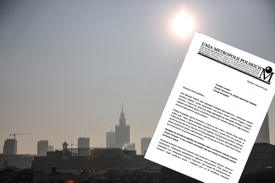 Unia Metropolii Polskich napisała list do KE. 