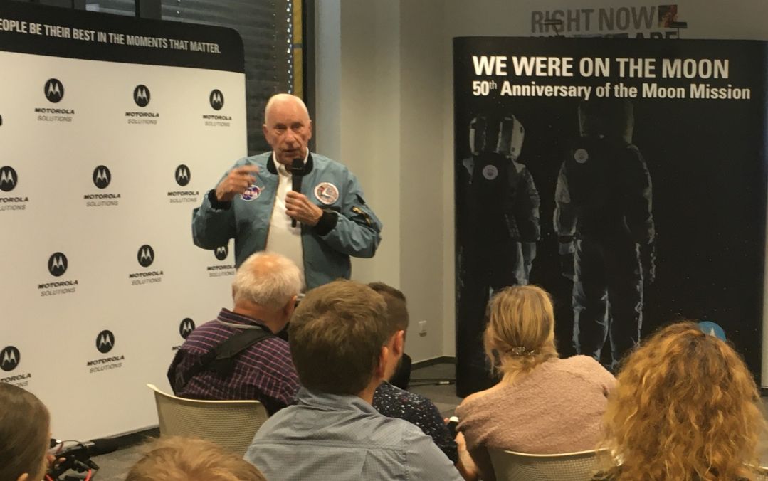 Pułkownik Alfred Worden, pilot modułu Endeavour misji Apollo 15