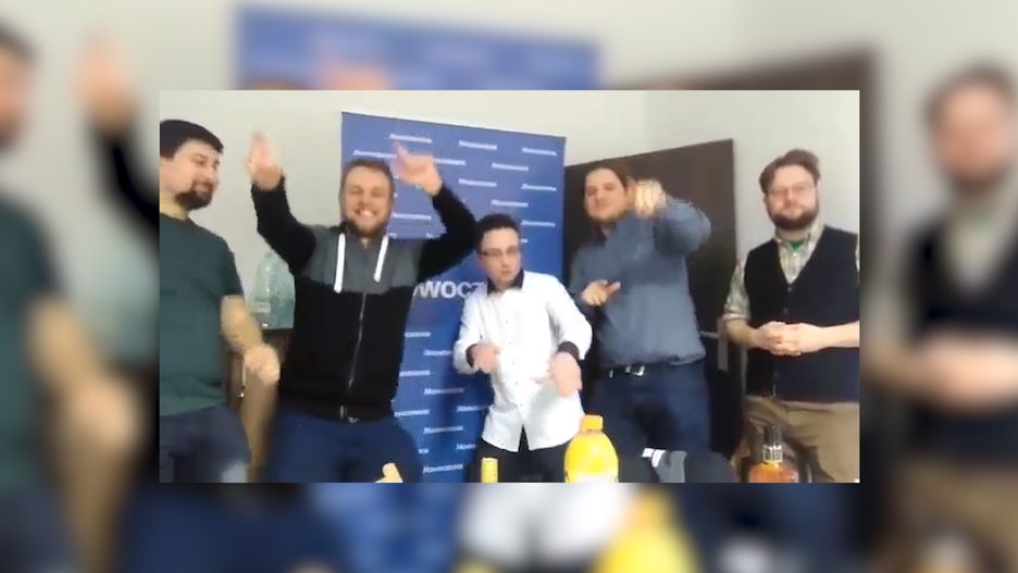 Impreza działaczy lubelskiej młodzieżówki Nowoczesnej w styczniu 2017 roku.