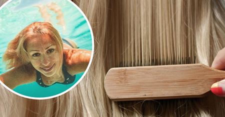 Twoje blond włosy po basenie są brzydkie i mają zielonkawy odcień? Jest na to sposób!