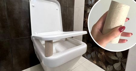Rolka papieru zostawiona pod deską w toalecie. To ważna wiadomość
