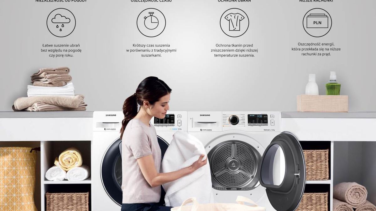 Koniec z rozwieszaniem mokrego prania. Skorzystaj z nowoczesnego rozwiązania