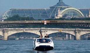 Taksówka "leci" nad wodą. Nad Sekwaną testują innowacyjny pojazd