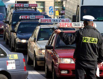 Drugi dzień protestu taksówkarzy