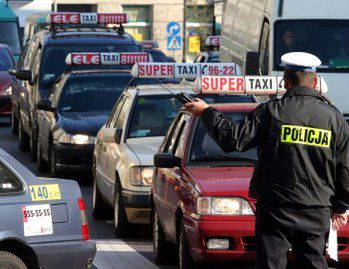 Drugi dzień protestu taksówkarzy