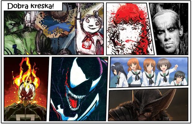 Dobra kreska #7: średniowieczni X-men, licealistki w czołgach, Venom na ekranie, Nergal w Conanie