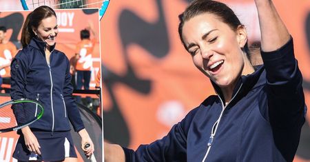 Księżna Kate szaleje na korcie w króciutkiej mini. Pokazała zgrabne nogi i zrobiła furorę. Te zdjęcia to prawdziwy rarytas