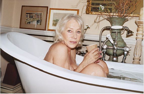 Helen Mirren podczas sesji dla magazynu New York Magazine