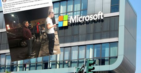 Bill Gates przyłapany... w kolejce po burgera