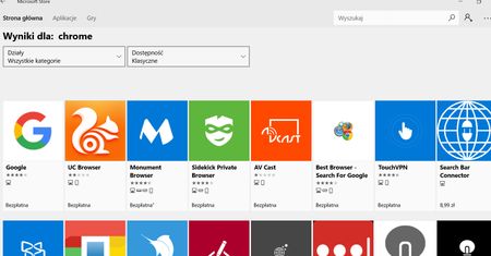 Microsoft usuwa ze swojego sklepu popularną przeglądarkę. Powód zaskakuje