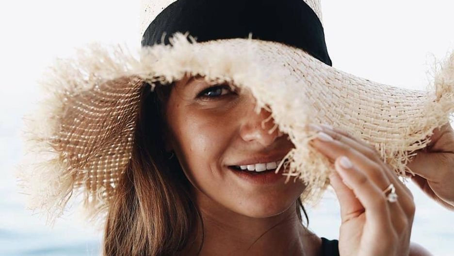 Anna Lewandowska na wakacjach