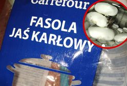 Robaki w fasoli z sieci Carrefour. Sklep wycofuje całą partię