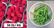 Wysokie ceny fasolki szparagowej i malin. W tym sezonie lepiej trzymaj się za portfel