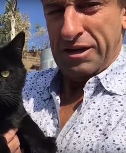 Youtuber stracił dom w kalifornijskim pożarze Camp Fire. Jego kot przetrwał kataklizm