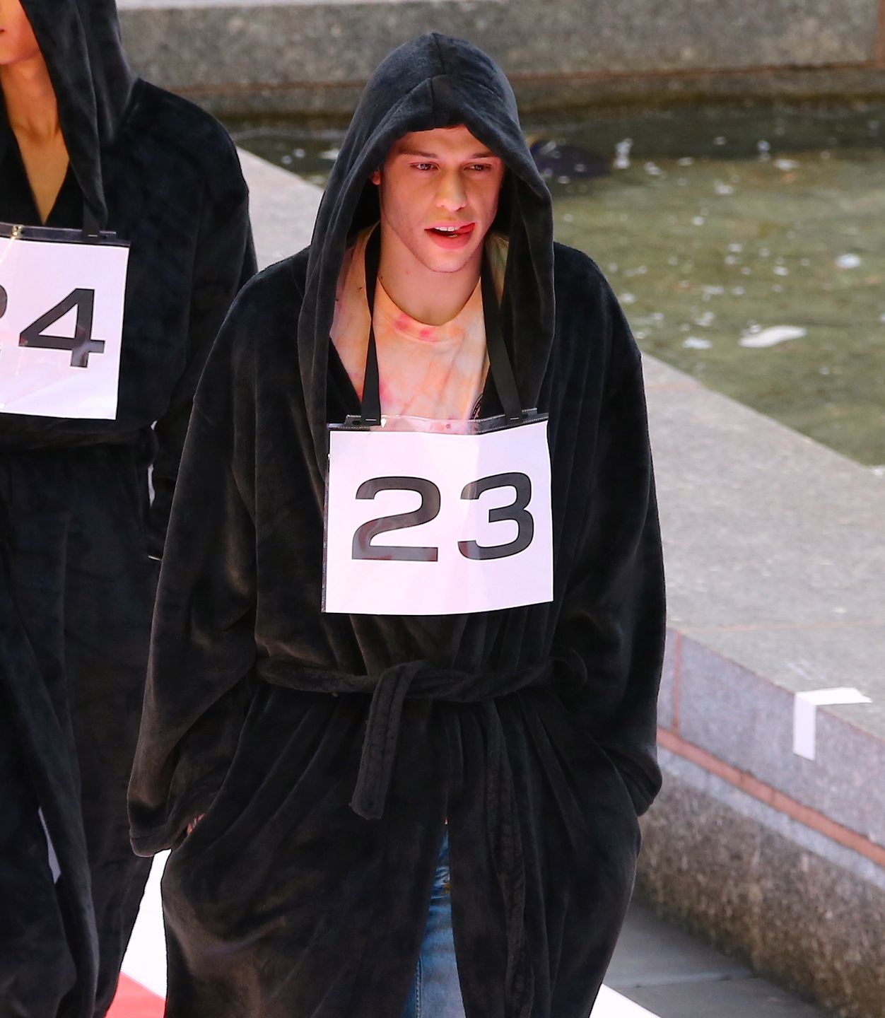 Pete Davidson - R�p�titions avant le d�fil� "Alexander Wang" � New York le 31 mai 2019. Rehearsal before the fashion show "Alexander Wang" in New York, NY on May 31, 2019. 