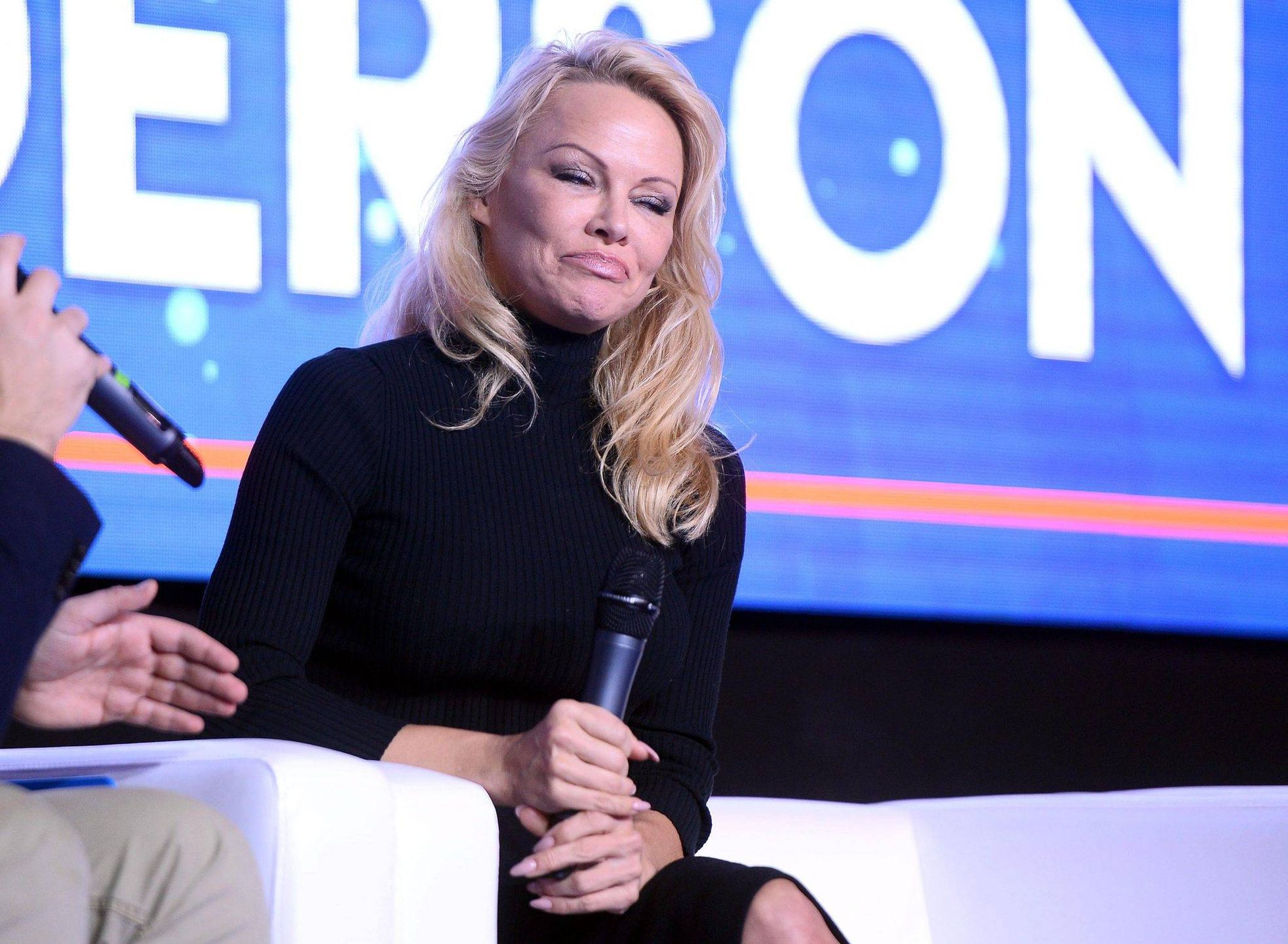 Pamela Anderson na Warsaw Comic Con