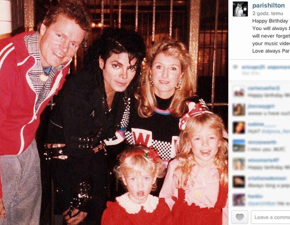 Paris Hilton, Nicky Hilton, Michael Jackson
Fotografia: screen z Instagram.com