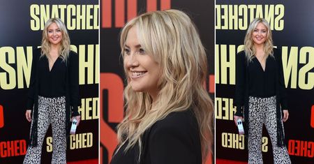 LOOK OF THE DAY: Kate Hudson stawia na wzór