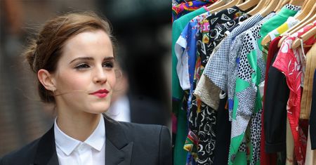 Emma Watson namawia do kupowania ubrań w second handach: "Nasze szafy wpływają na planetę"