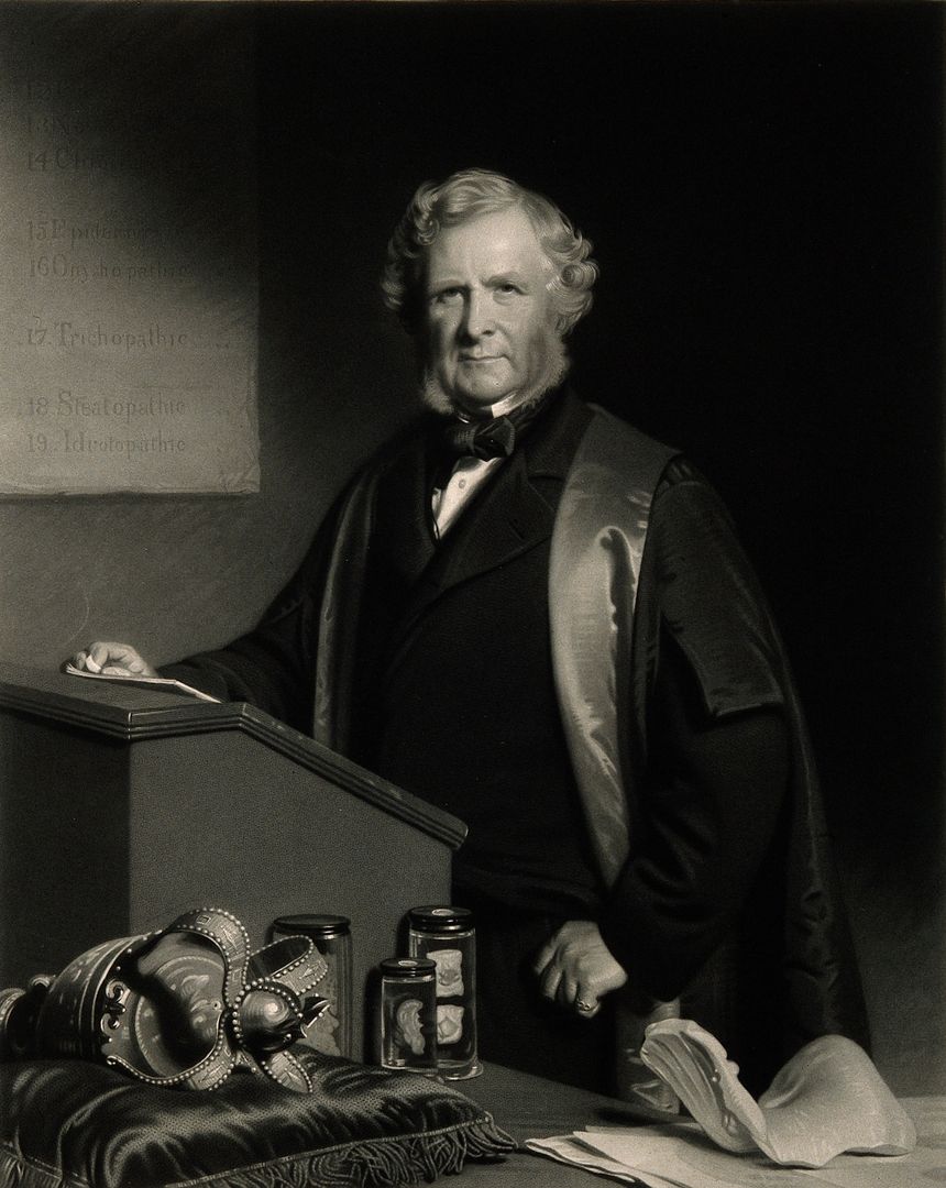 Erasmus Wilson, angielski chirurg i dermatolog, profesor Oxfordu (1809–1884)