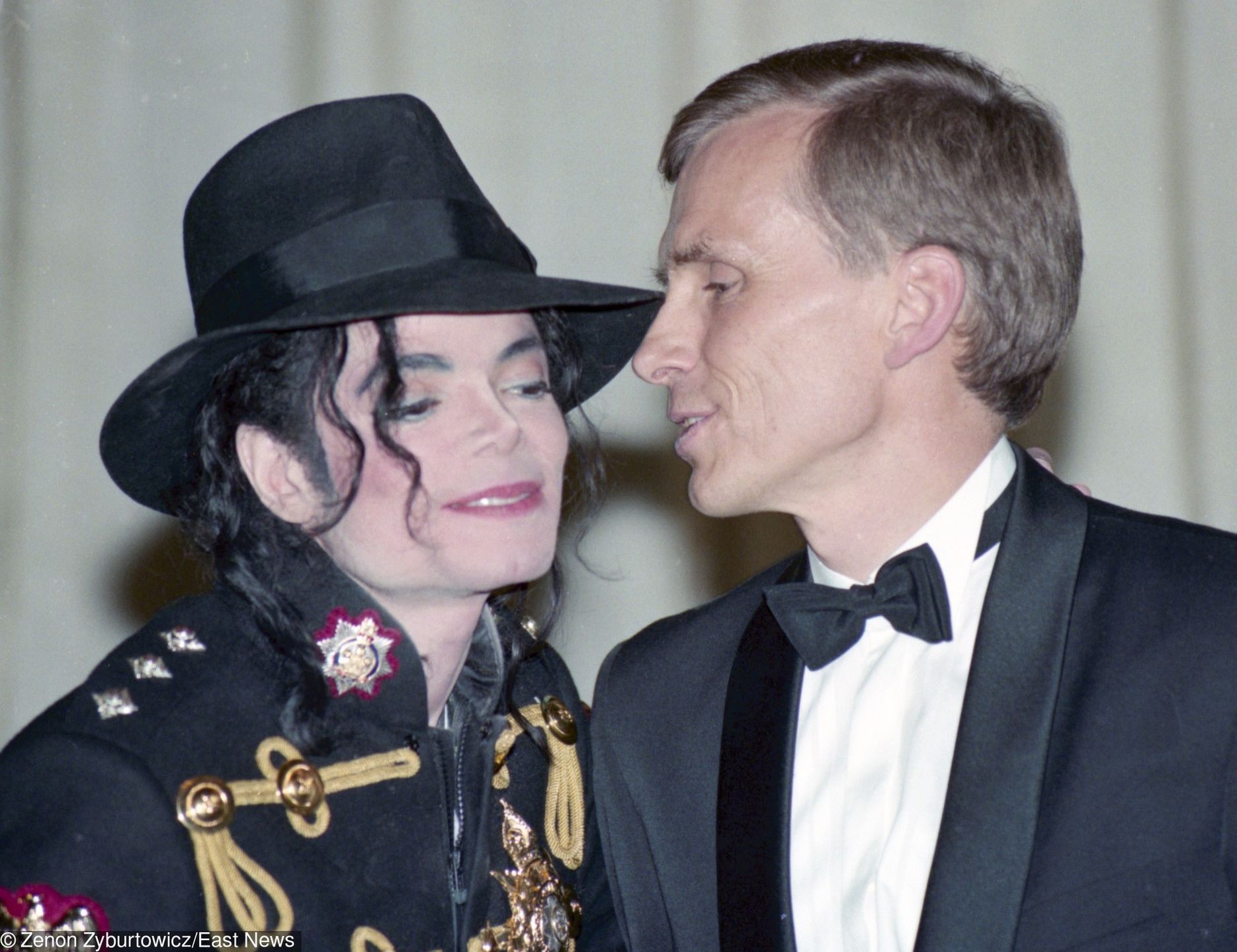 Michael Jackson i Marcin Święcicki w Warszawie 