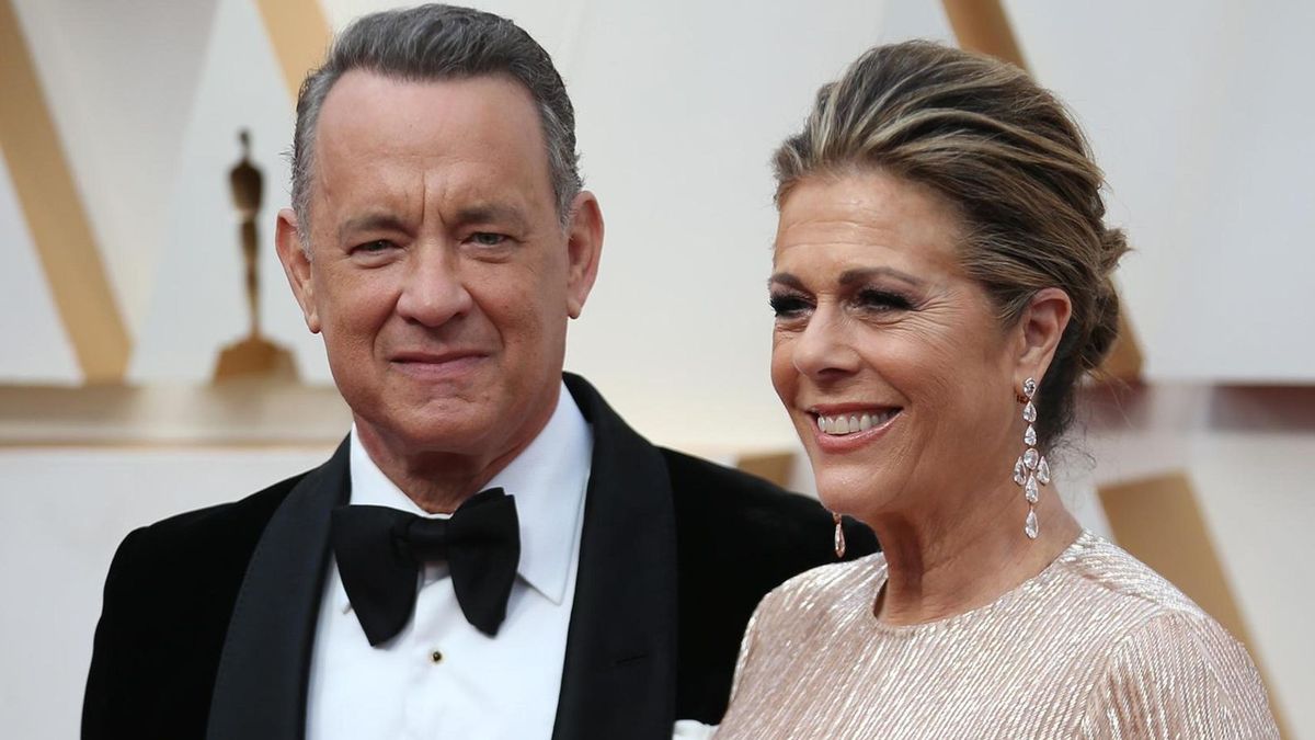 Aktor Tom Hanks i jego żona Rita Wilson