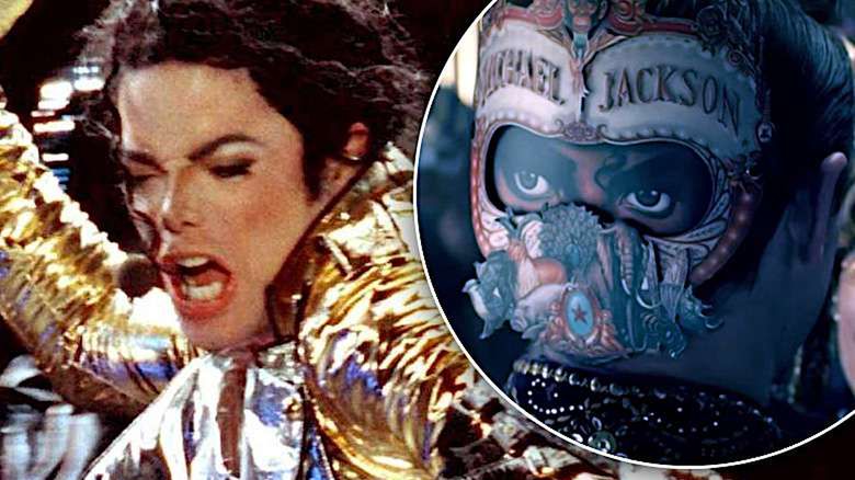 Michael Jackson teledysk Behind the mask