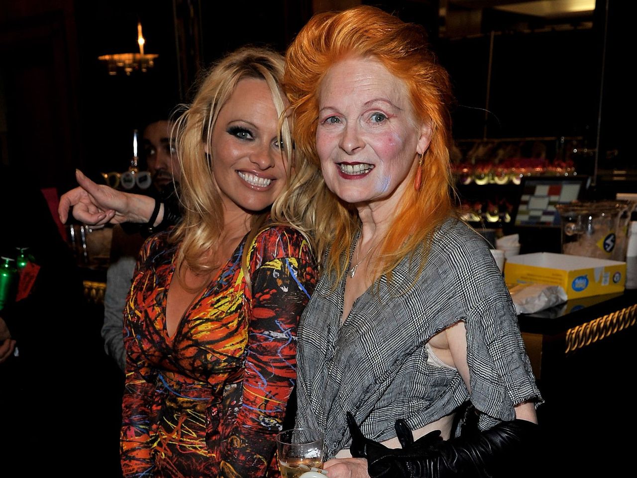 Pamela Anderson w kampanii Vivienne Westwood