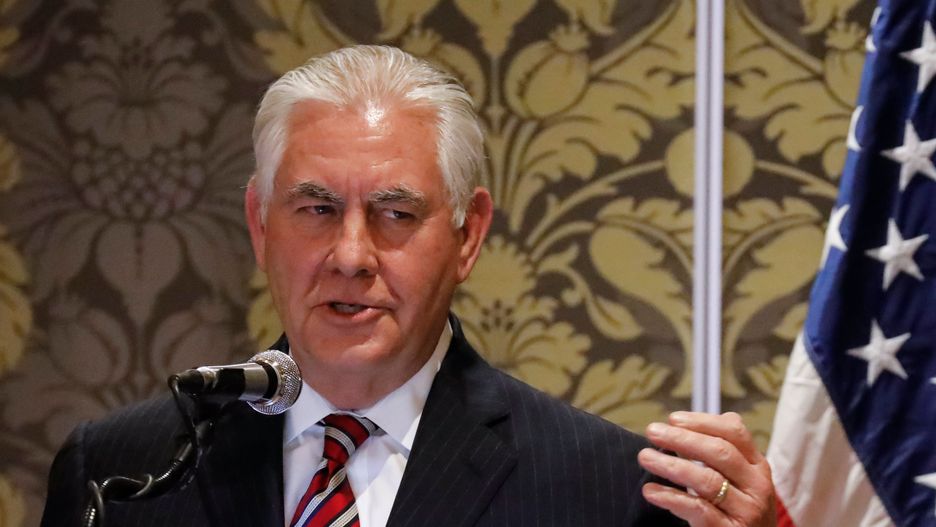 Rex Tillerson odniósł się do incydentu na Wyspach 