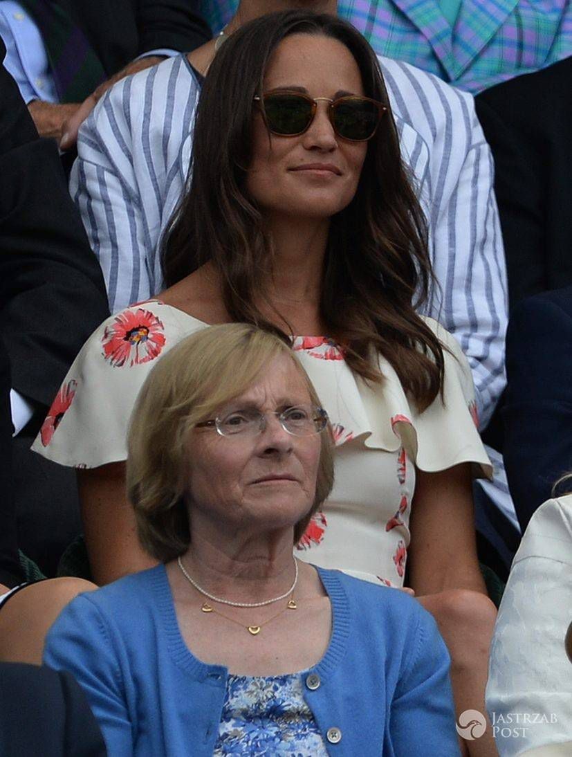 Pippa Middleton na meczu tenisa na Wimbledonie (fot. ONS)