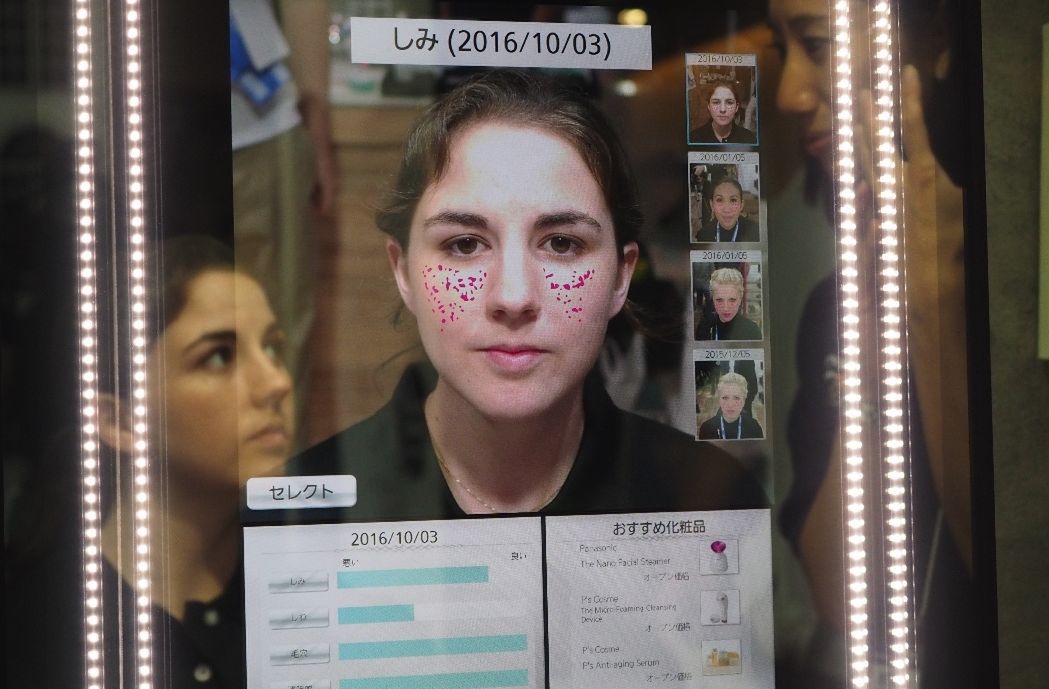 System do makijażu Panasonic. 