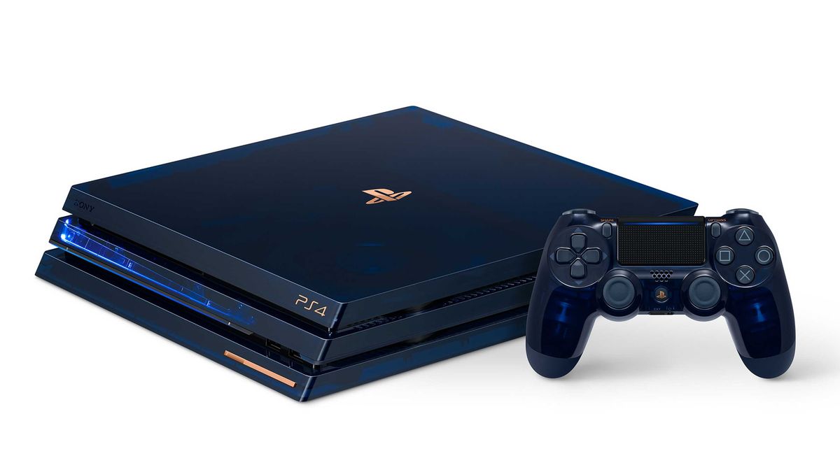 Z okazji 500 milionów sprzedanych konsol, Sony zaprezentowało ekskluzywny model PlayStation 4