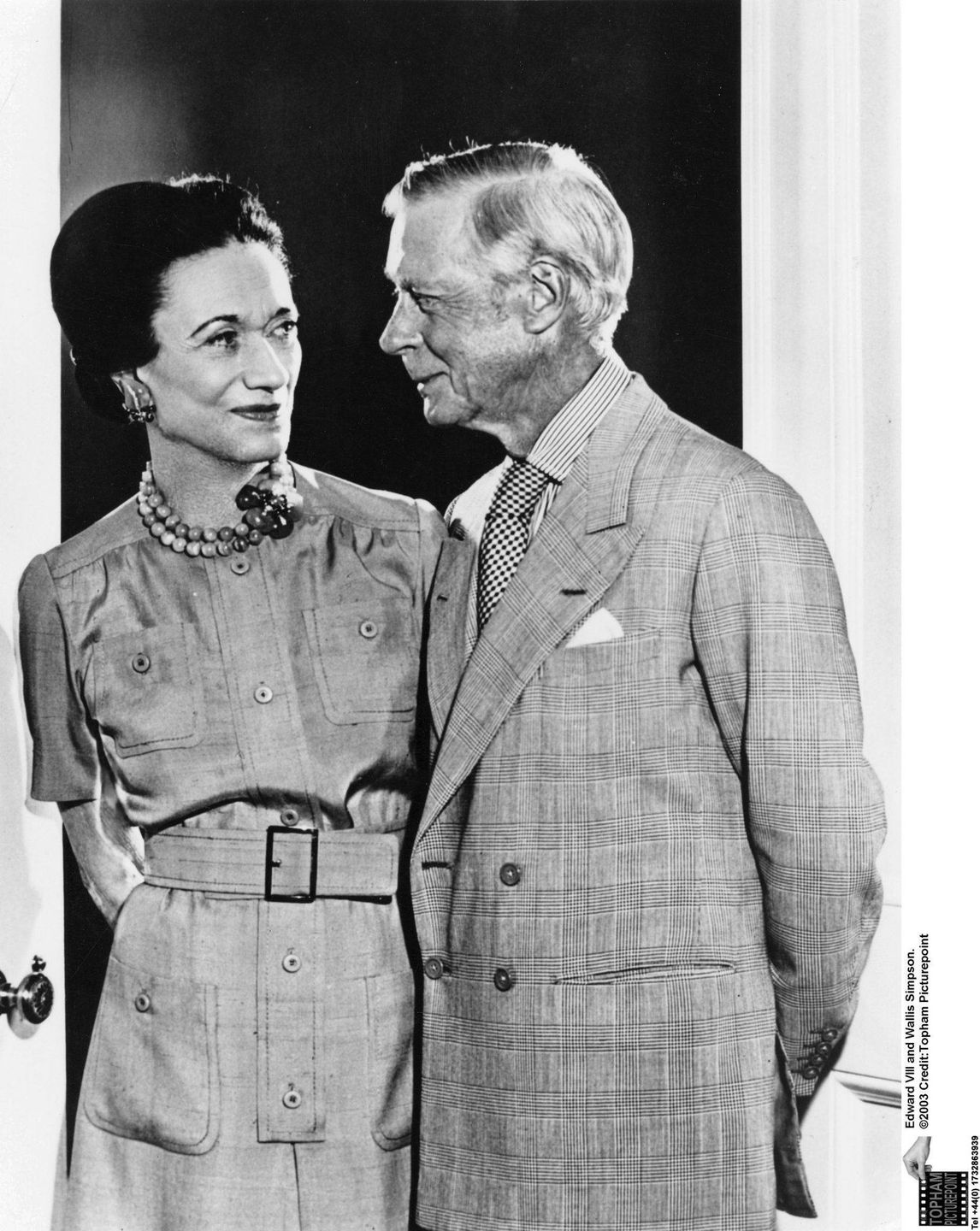 Wallis Simpson z księciem Edwardem