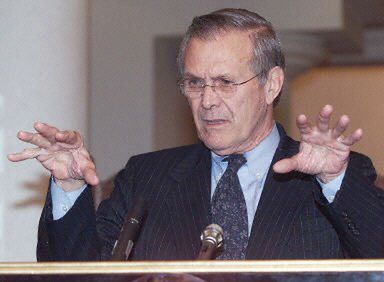 Rumsfeld: zbrojenia Chin budzą wątpliwości