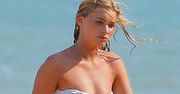 Anielska Elsa Hosk w kostiumie Marysia Swim
