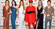 Gwiazdy na Sylwestrowej Mocy Przebojów z Polsatem 2017/2018: Ewa Farna, Sylwia Grzeszczak, Paulina Sykut, Agnieszka Hyży