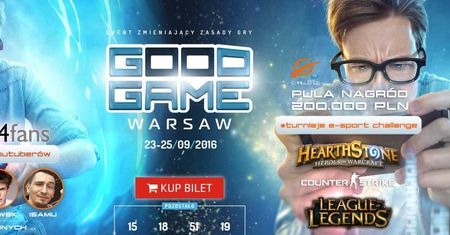 Szczegółowy plan Good Game Warsaw i druga porcja zaproszeń na targi