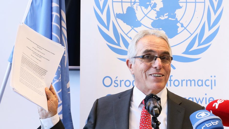 Diego Garcia-Sayan, specjalny sprawozdawca ONZ uważa, że praworządność w Polsce jest zagrożona