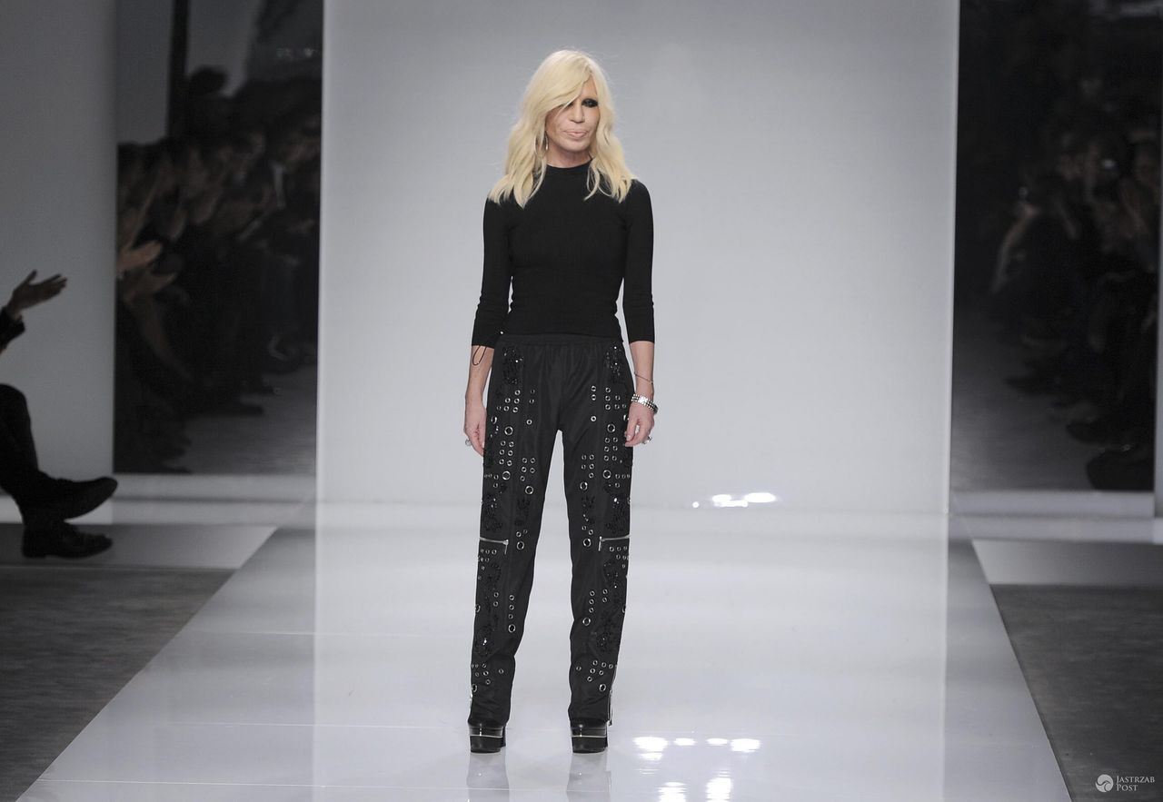 Donatella Versace, pokaz kolekcji haute couture Atelier Versace wiosna-lato 2016 (fot. ONS)