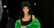 Rihanna cała w zieleni