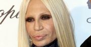 Dziwna twarz Donatelli Versace