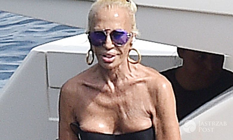 Donatella Versace w bikini. Chyba wola by tych zdj nie widzie