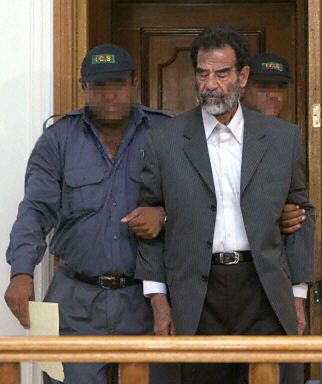 Bójka z Saddamem Husajnem?