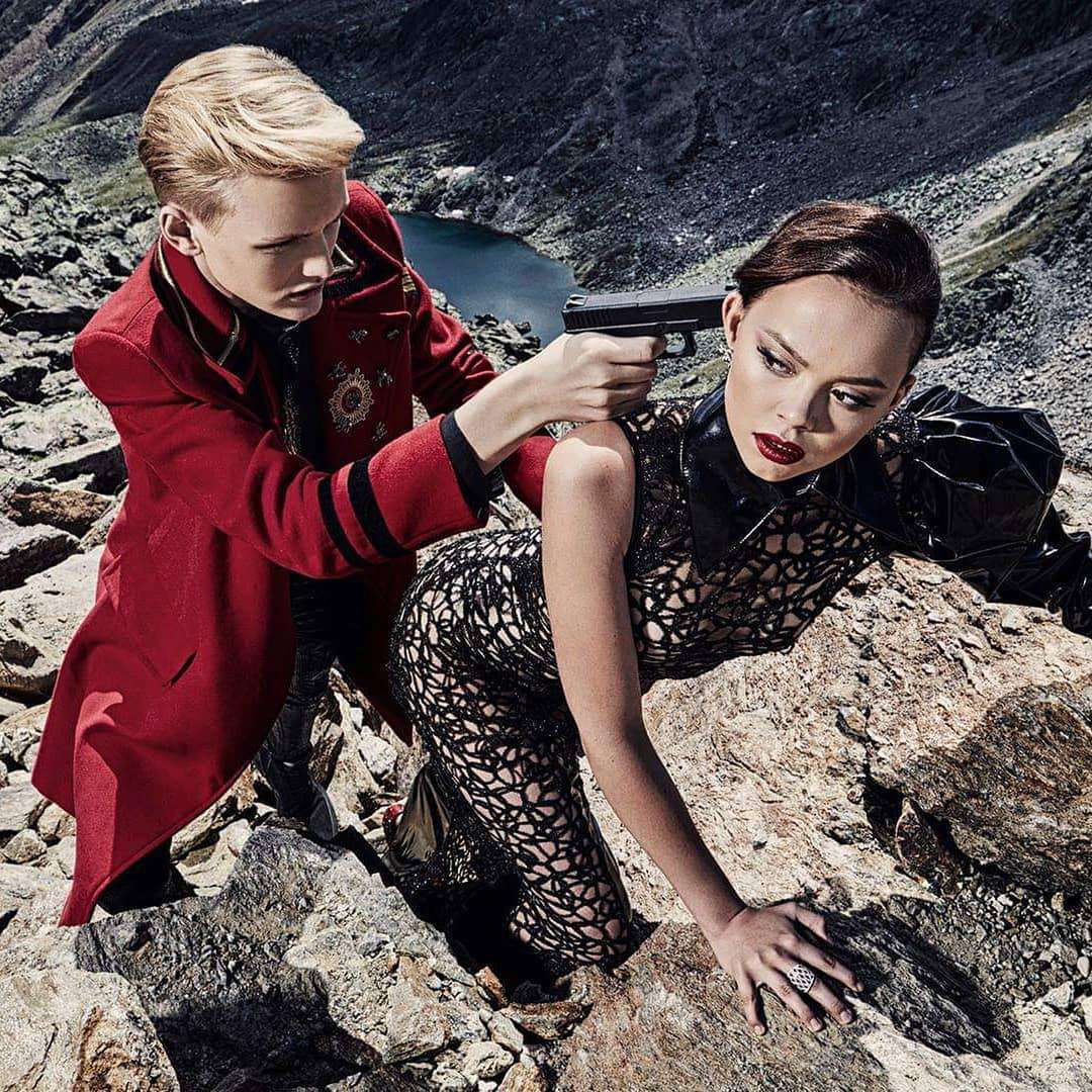 Michał Borzuchowski i Oliwia Zasada – sesja na lodowcu w Austrii, Top Model 7 – odcinek 7