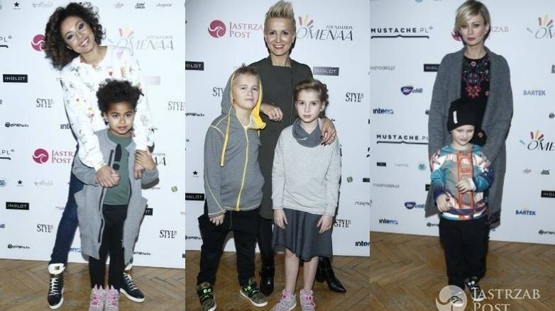 Dzieci gwiazd na pokazie Omeny Mensah