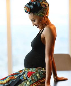 Omenaa Mensah pokazała zdjęcie w ciąży. Rok po narodzinach syna