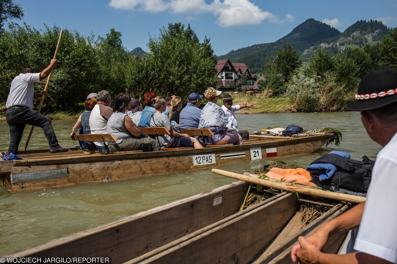 Susza w Polsce. Flisacy mają problem ze spływem Dunajcem