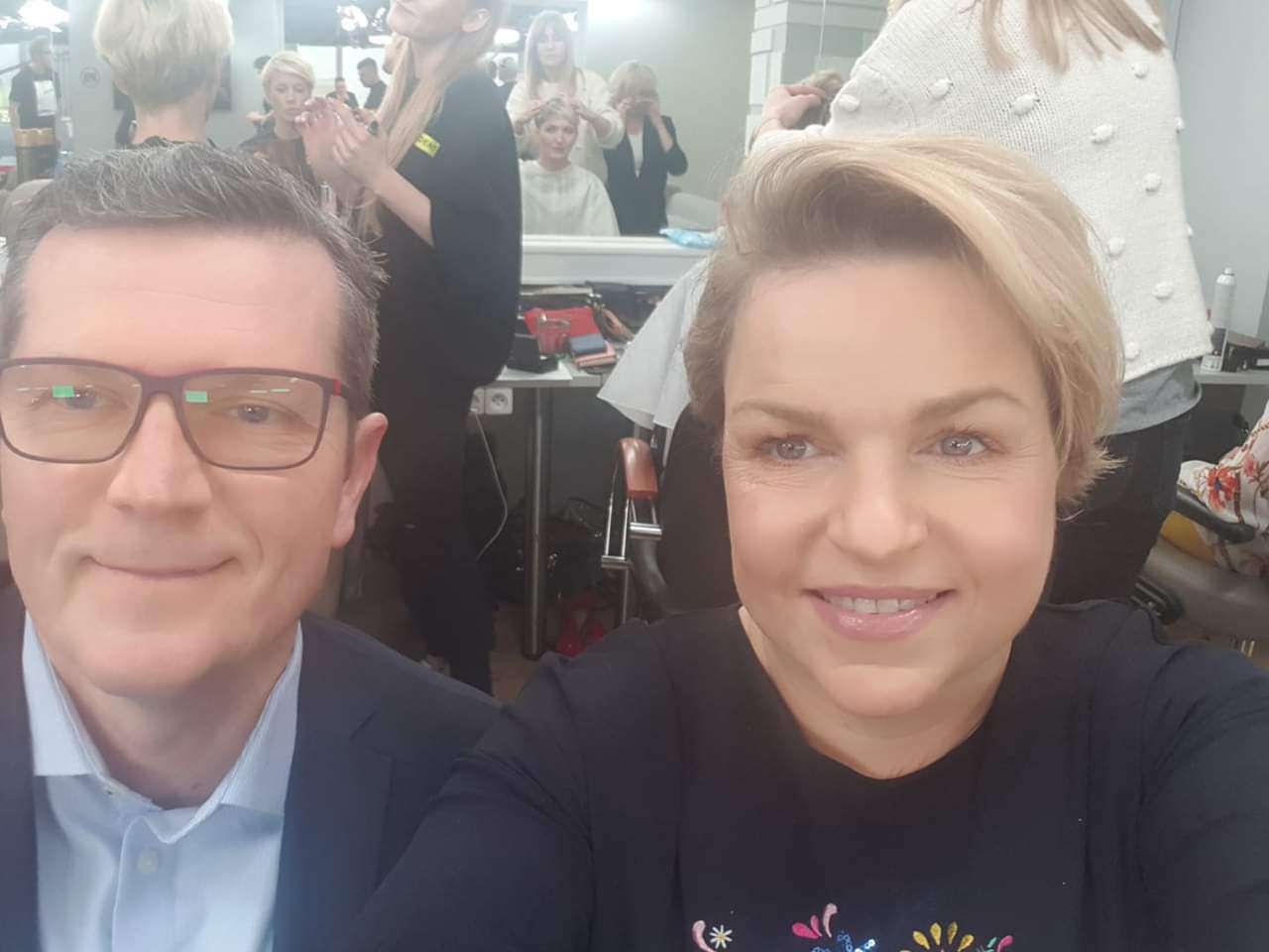 Katarzyna Bosacka pierwszy raz pokazała się z mężem w telewizji